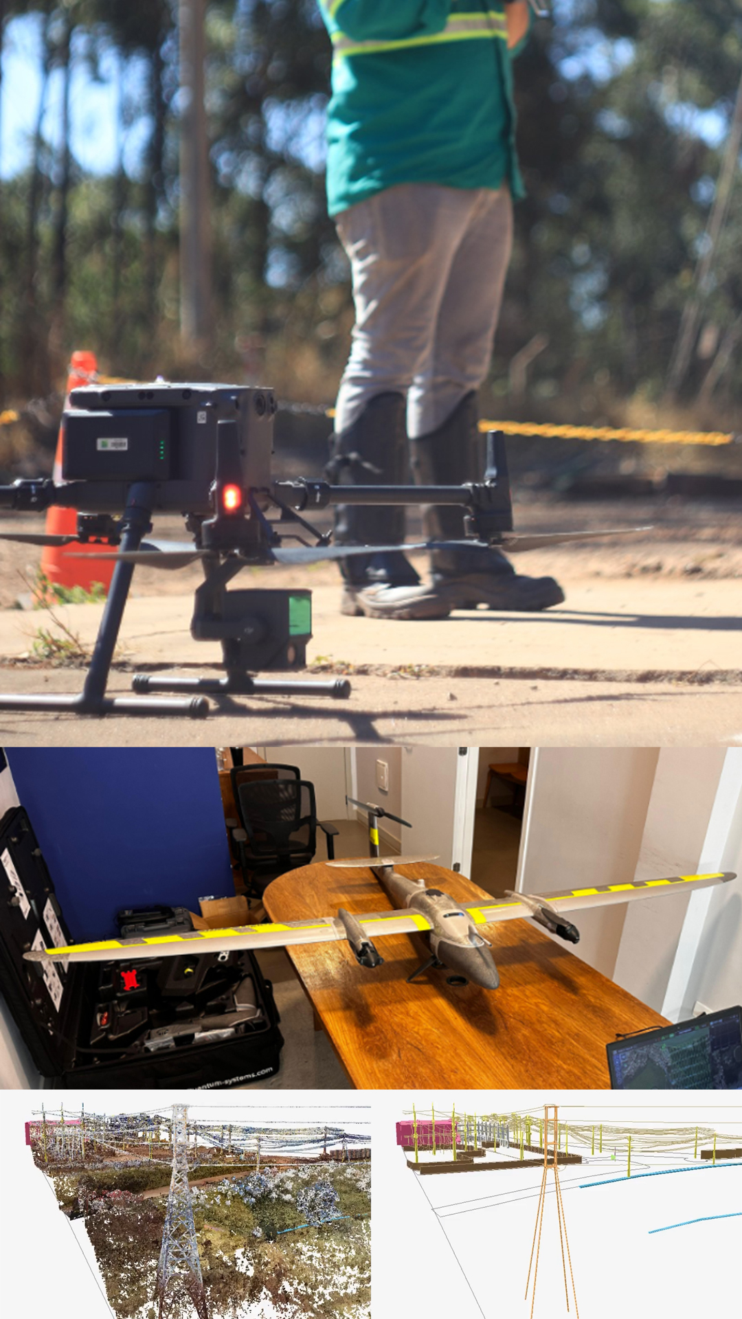 Levantamentos LIDAR com Drones e Asa Fixa