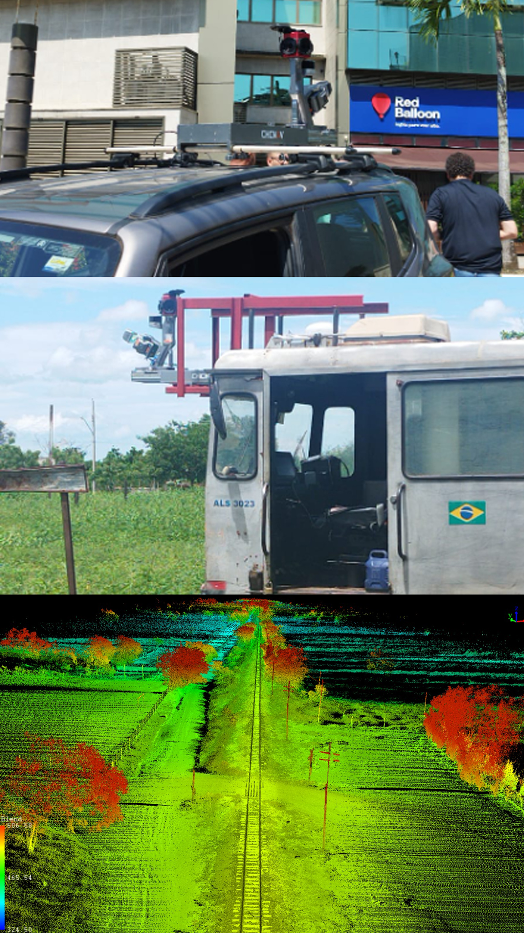                                             Levantamento LIDAR Terrestre e embarcado