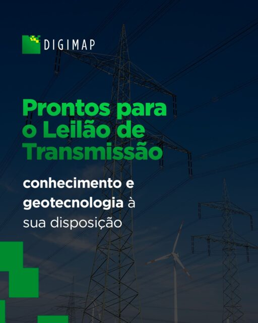 Com o edital do Leilão de Transmissão aprovado e previsto para 31 de outubro, nossa equipe está à disposição para apoiar desde estudos técnicos, modelagens de terreno, georreferenciamento, até visualizações em WebGIS que embasam sua estratégia.
Somos geotecnologias com propósito: transformar dados em vantagem competitiva para o certame que vai definir o futuro da transmissão no país. Conte conosco — sua expertise, tecnicamente amplificada.

Fonte: Ministério de Minas e Energia